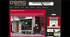 Desktop Screenshot of cremamagazine.com.au